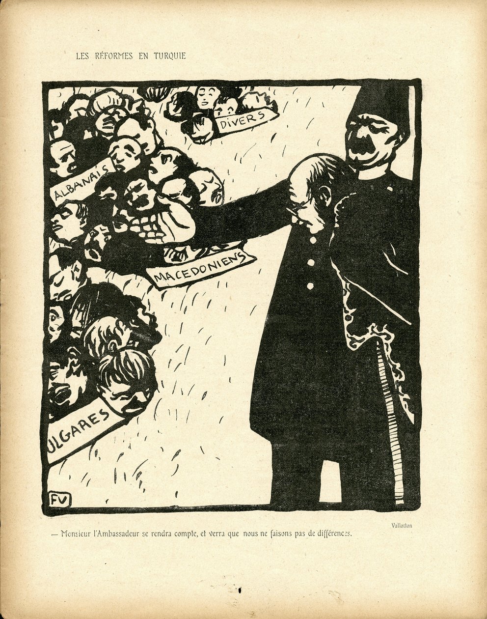 Ilustrace Felix dit Vallotton od Felix Edouard Vallotton