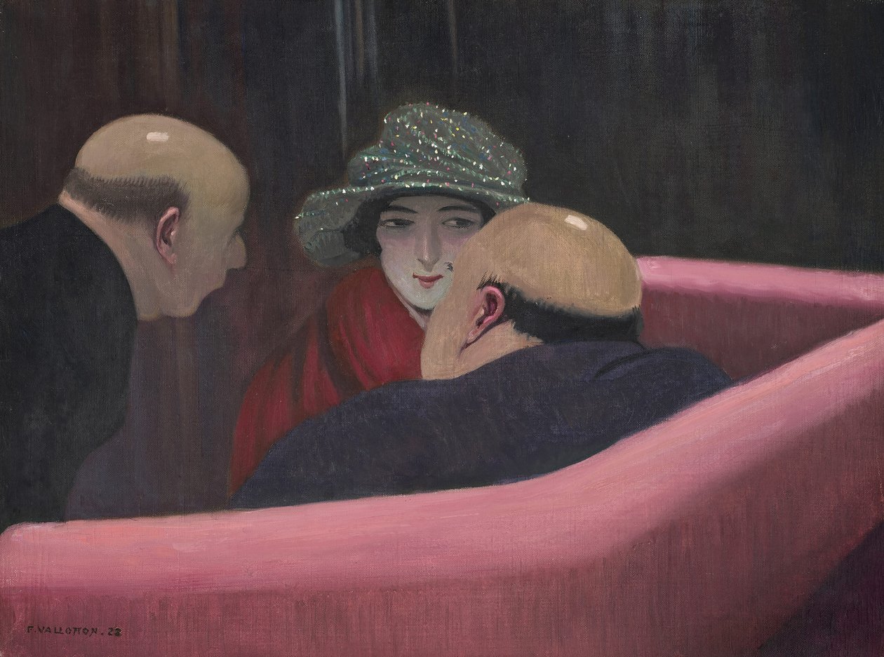 Cudná Suzanne, 1922. od Felix Edouard Vallotton