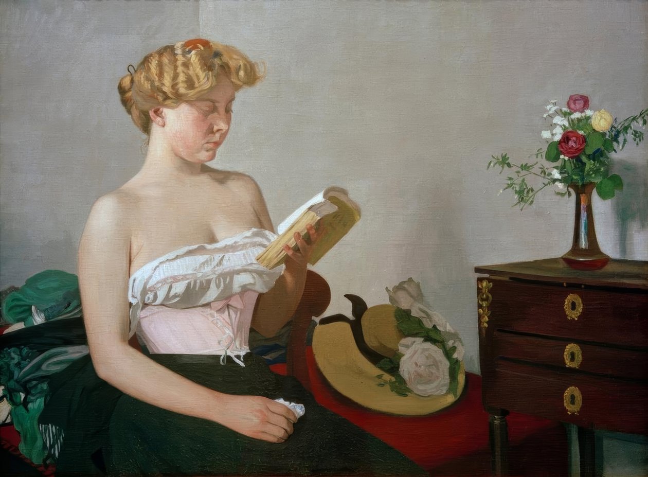Čtení od Felix Edouard Vallotton