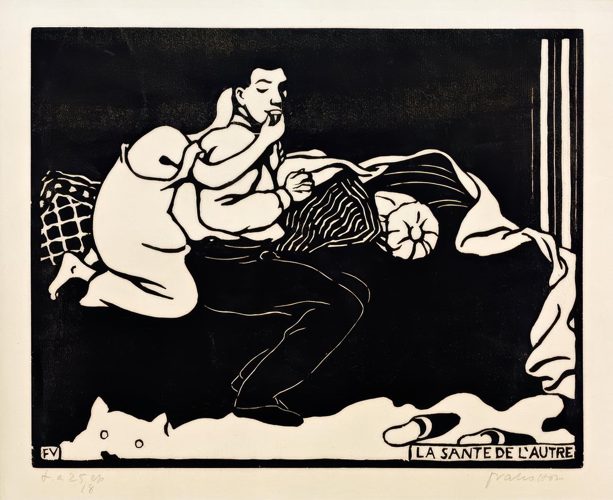 Zdraví toho druhého od Felix Edouard Vallotton