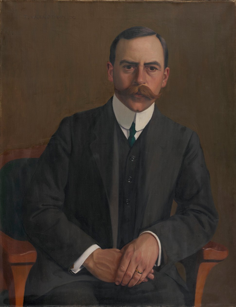 Doktor Arthur Hahnloser, 1909. od Felix Edouard Vallotton