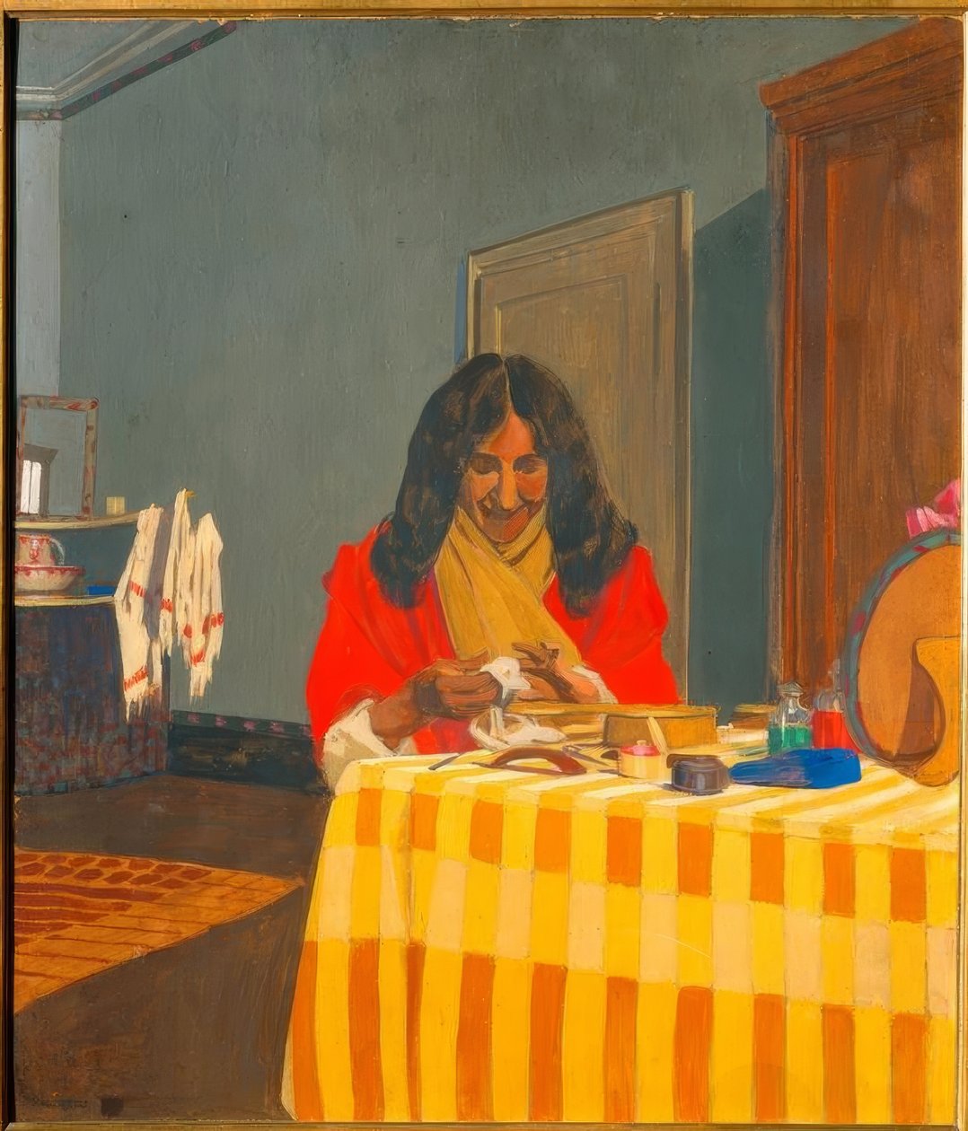 Paní Félix Vallotton od Felix Edouard Vallotton