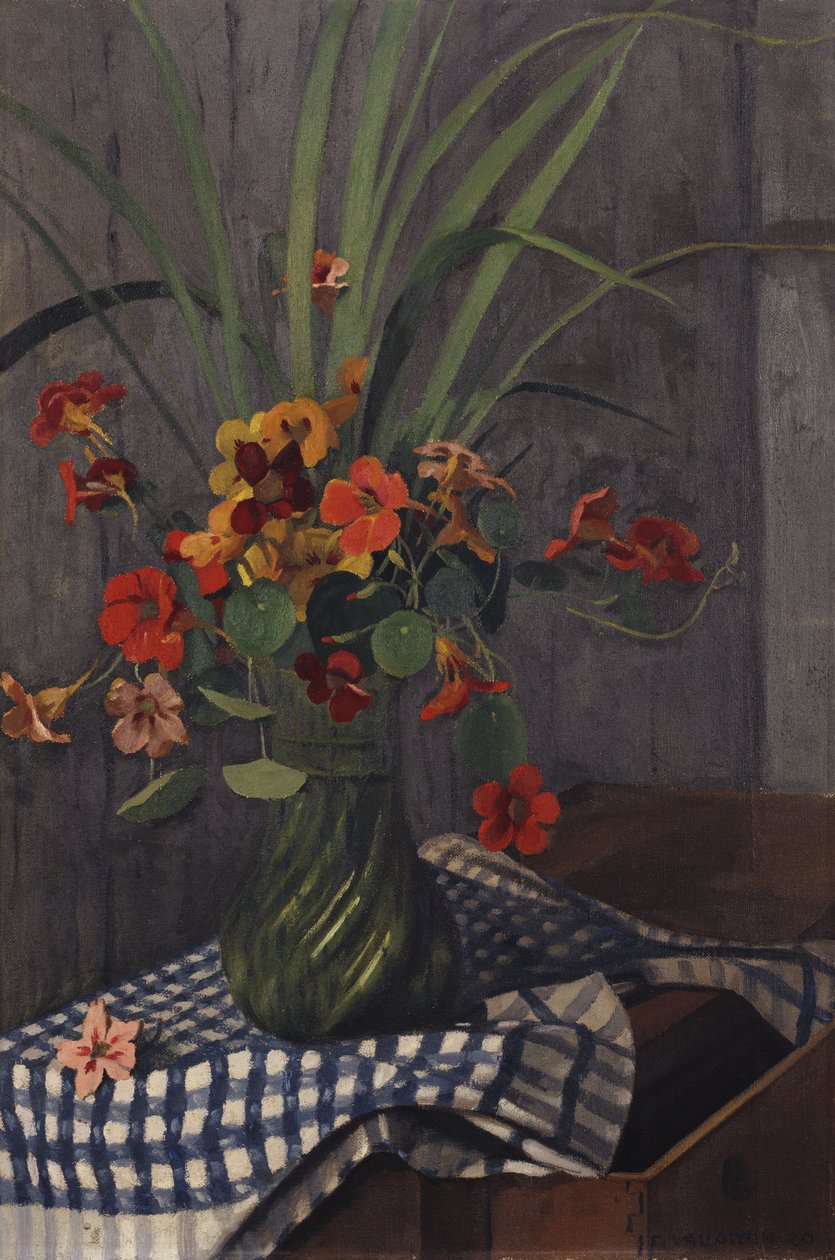 Nasturtiums, 1920 od Felix Edouard Vallotton
