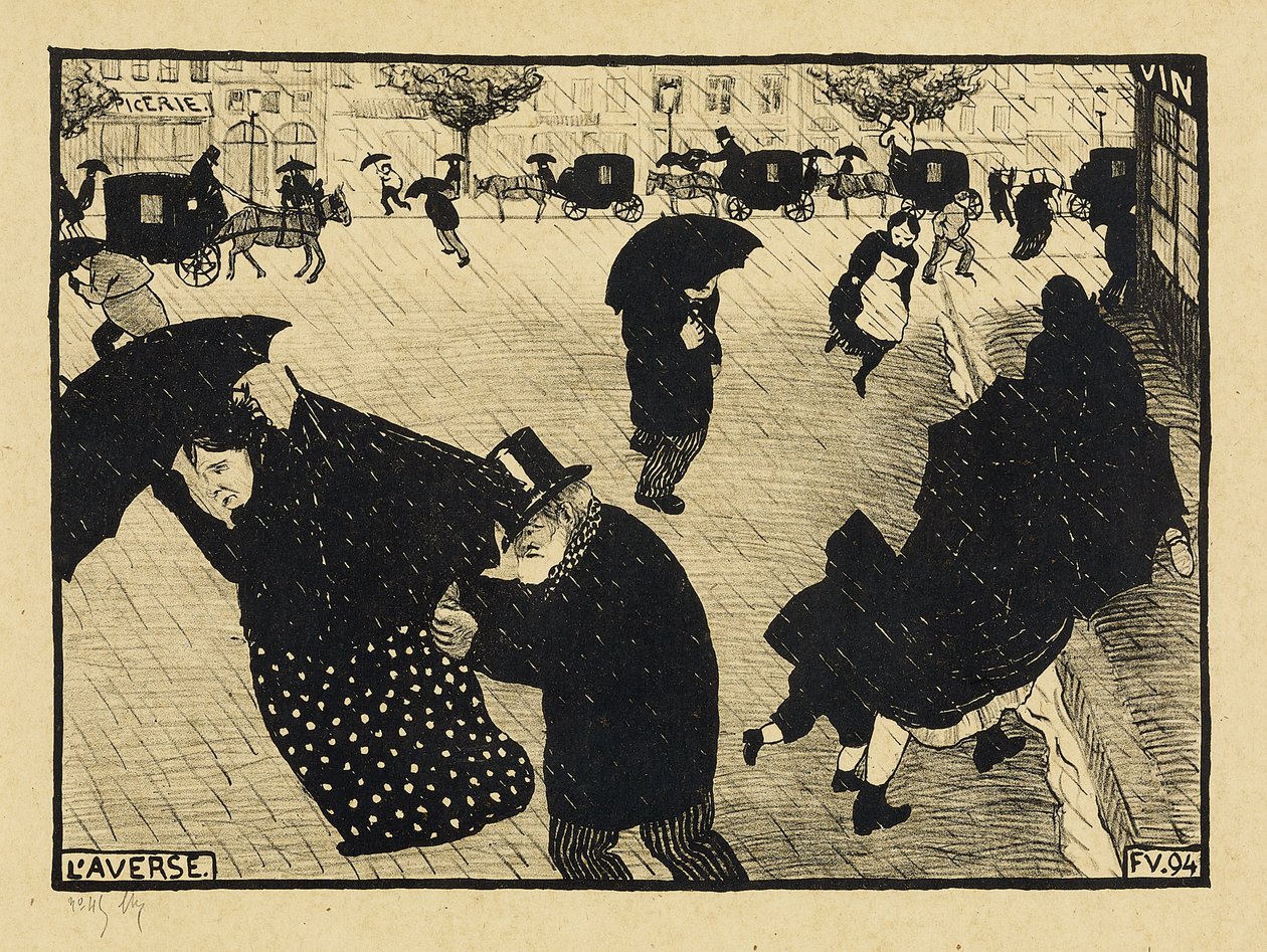 Intenzivní Paříž, 1893-94 od Felix Edouard Vallotton