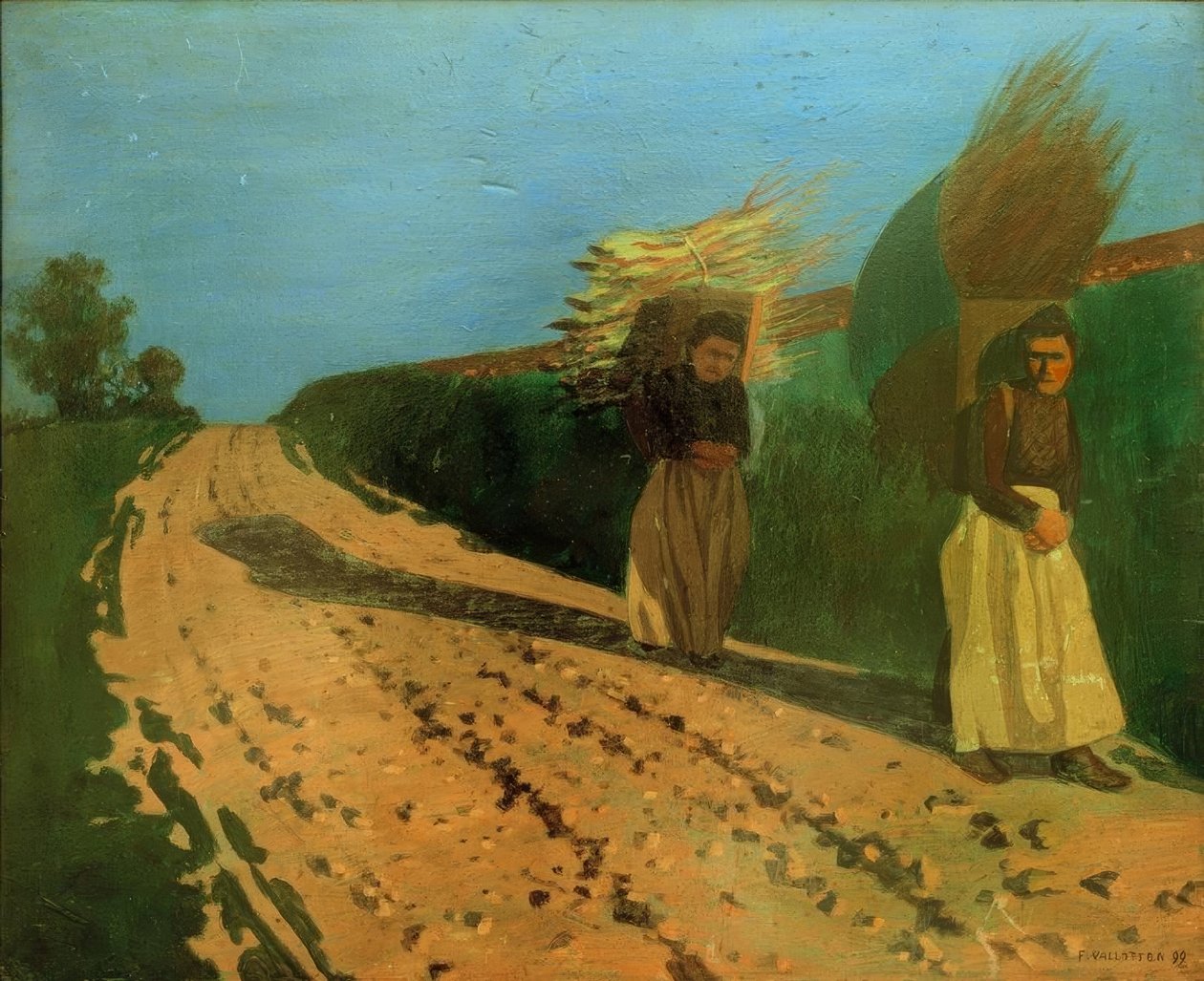 Svazky nosičů od Felix Edouard Vallotton