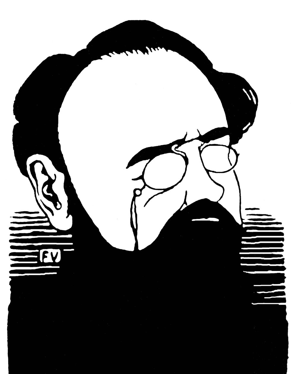 Portrét Emila Zoly (1840-1902), francouzského spisovatele. Rytina Felix Edouard Vallotton (1865-1925) od Felix Edouard Vallotton
