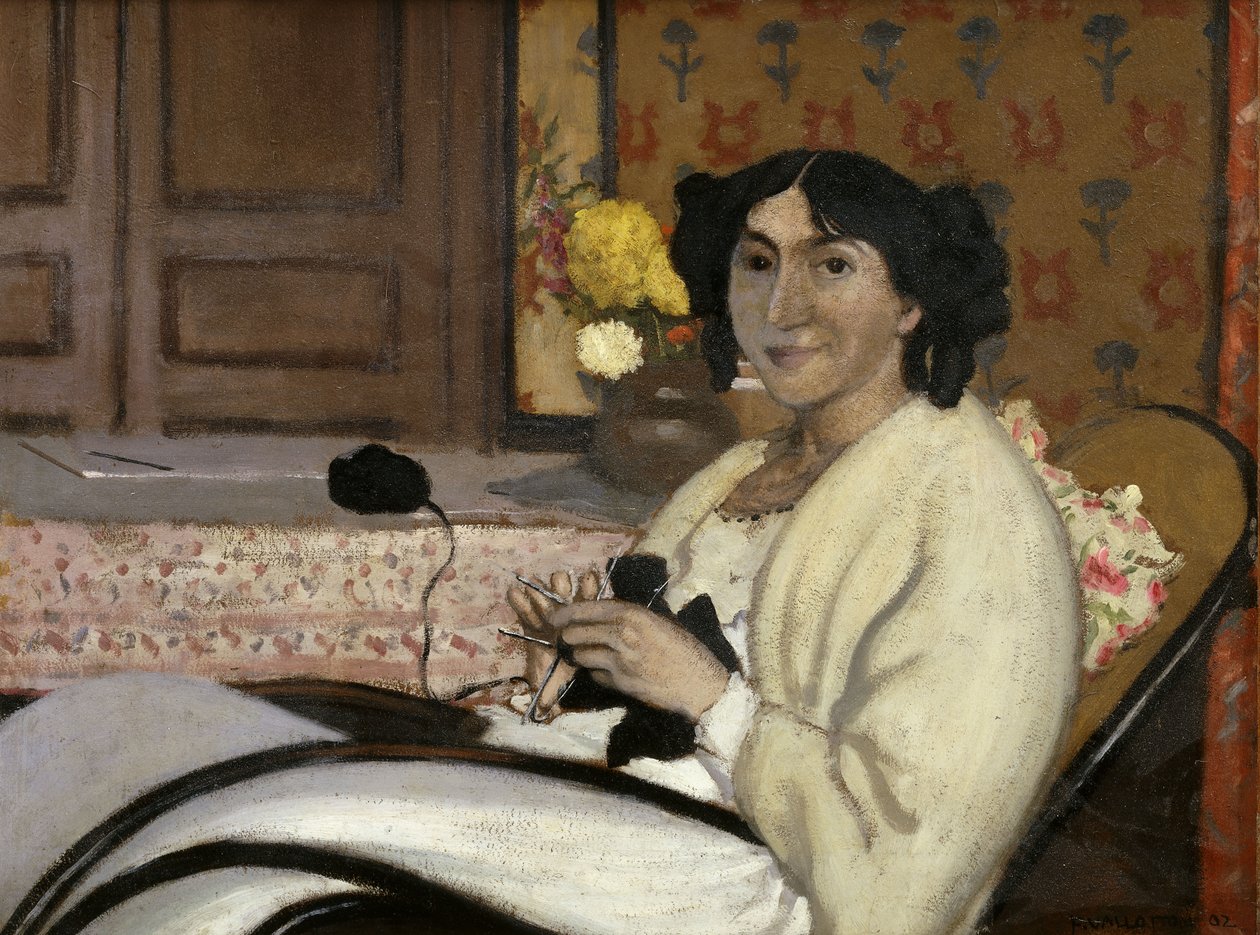 Portrét Madame Rodrigues-Vallotton, The Artist