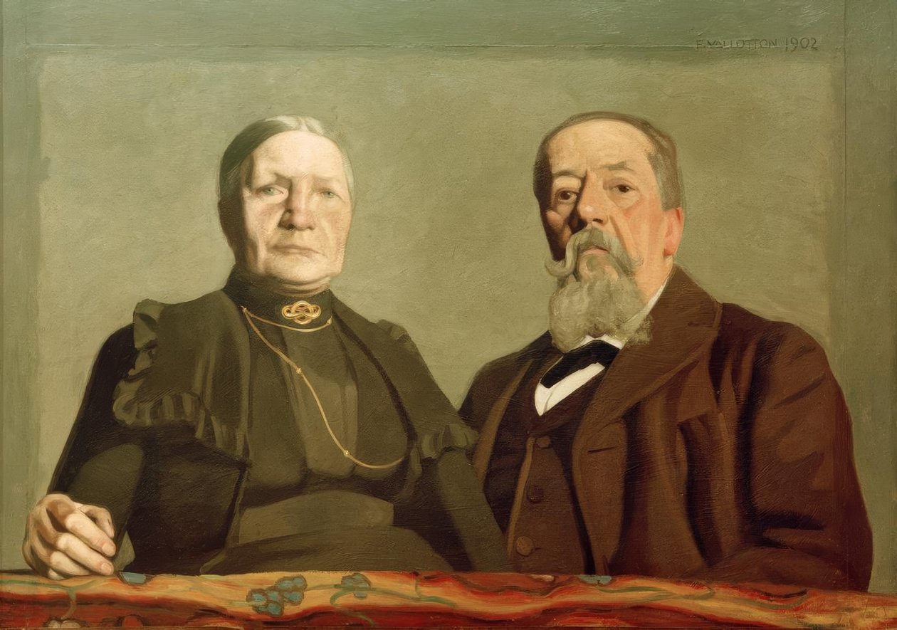 Portrét mých rodičů znovu sešel od Felix Edouard Vallotton