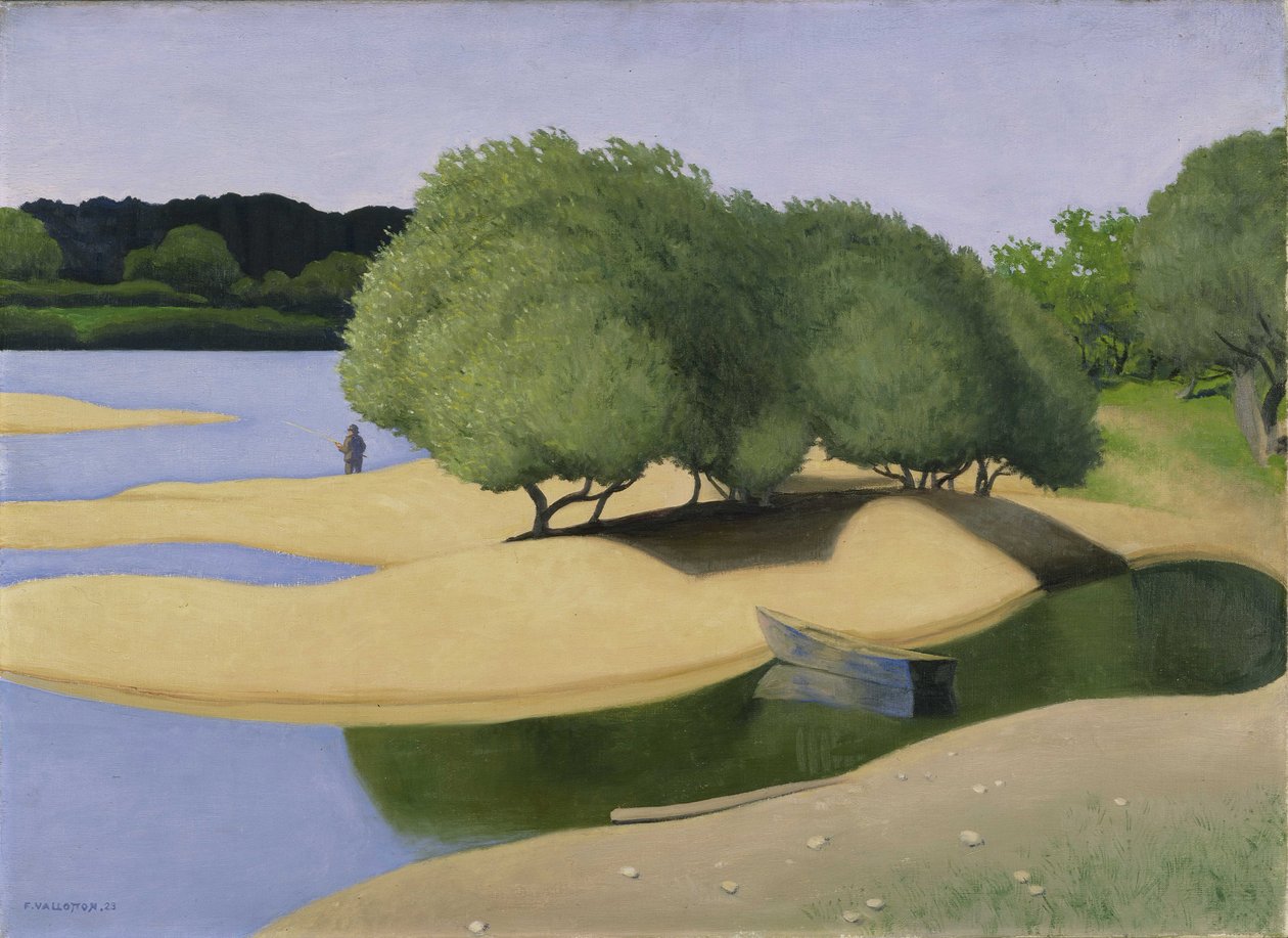 Písčiny na Loiře Des Sables na břehu Loiry, 1923. od Felix Edouard Vallotton