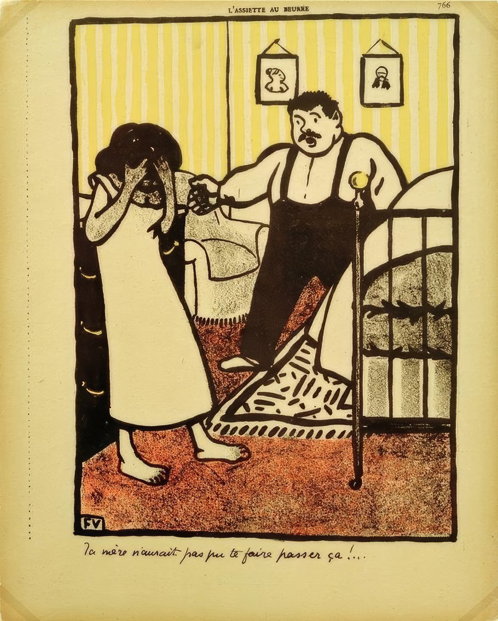 To tvoje matka nemohla přenést? od Felix Edouard Vallotton