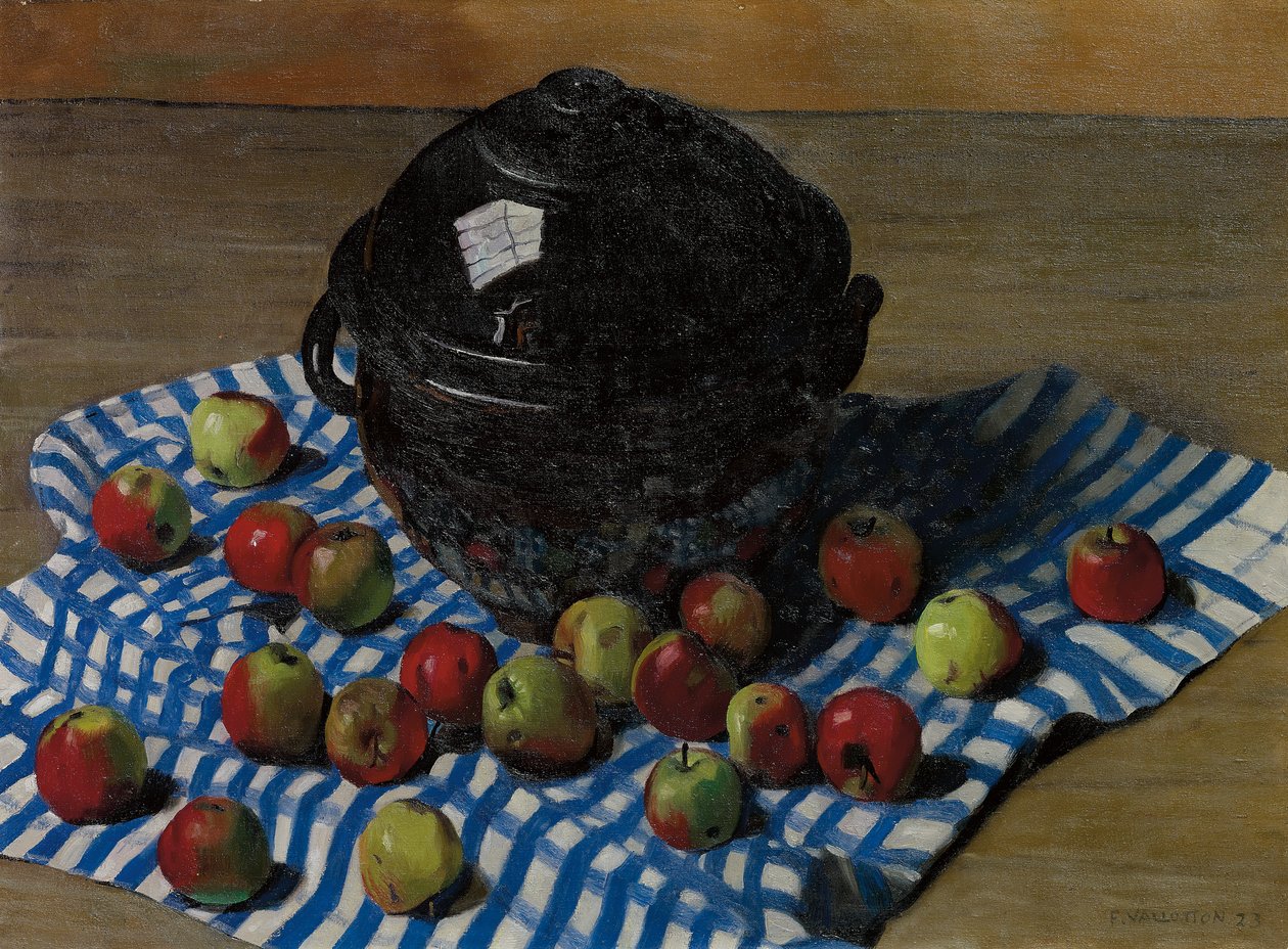 The Black Soupiere, 1923 od Felix Edouard Vallotton