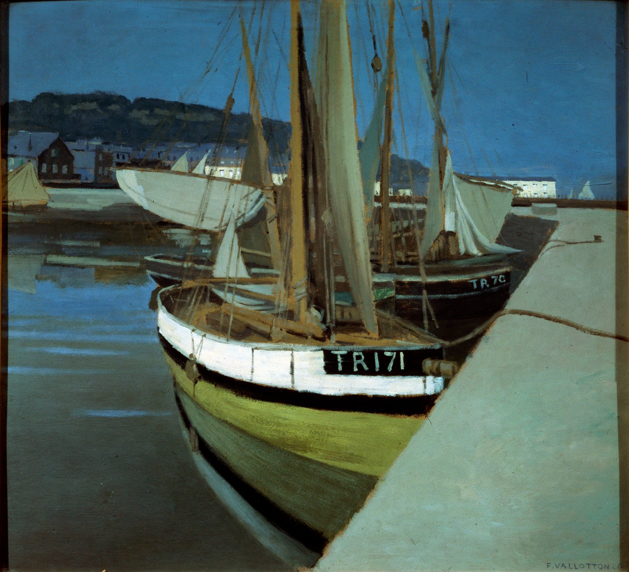 Přístav, 1901 od Felix Edouard Vallotton
