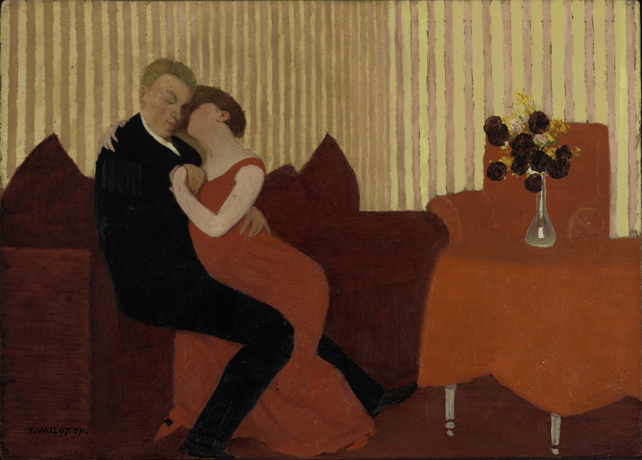 Lež Lež, 1897. od Felix Edouard Vallotton