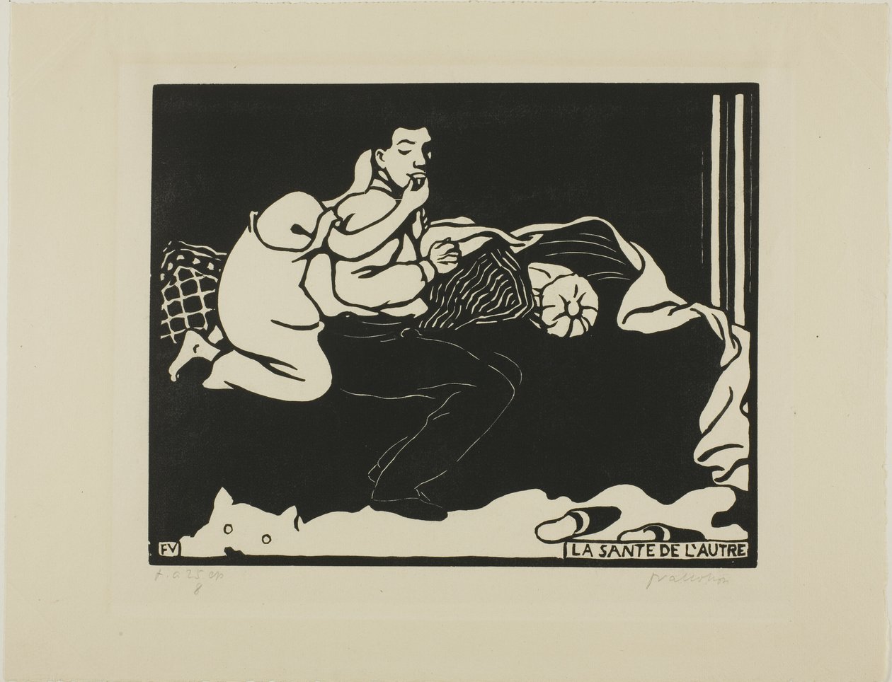 Zdraví těch druhých, devátý talíř z knihy Intimní vztahy od Felix Edouard Vallotton