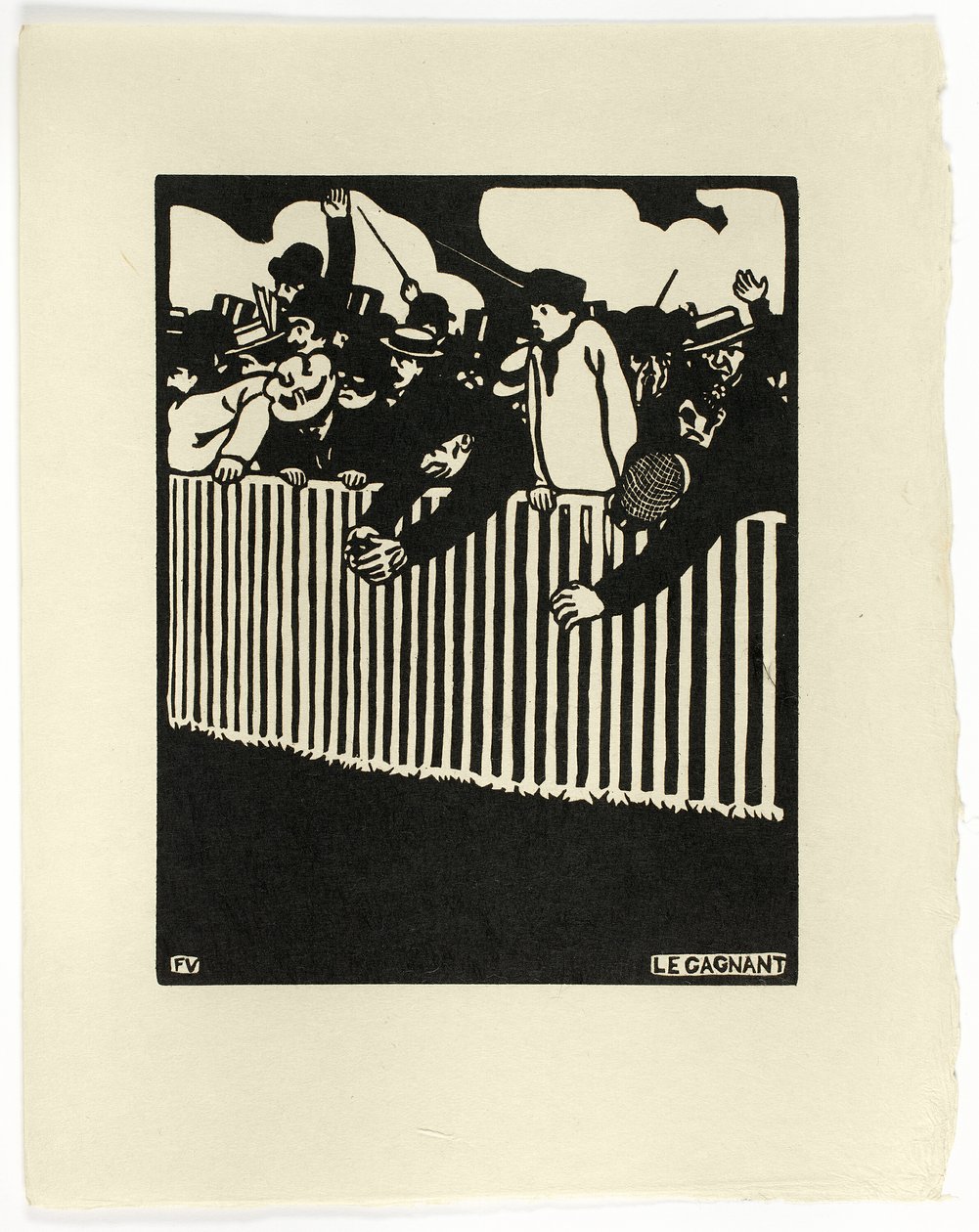 Vítěz od Felix Edouard Vallotton