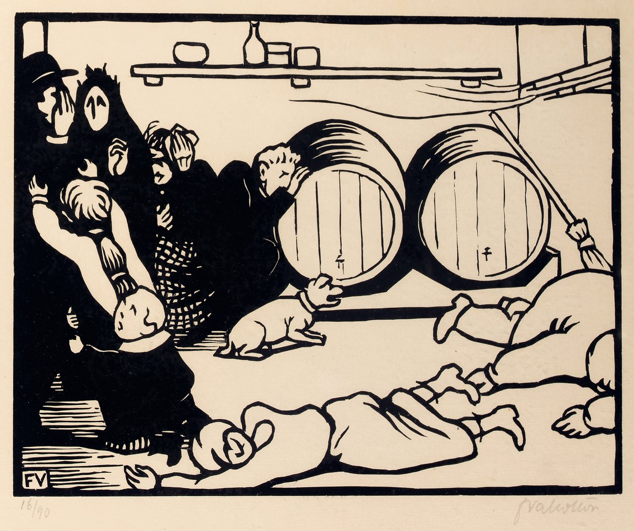 Tohle je válka, 1915-16 od Felix Edouard Vallotton