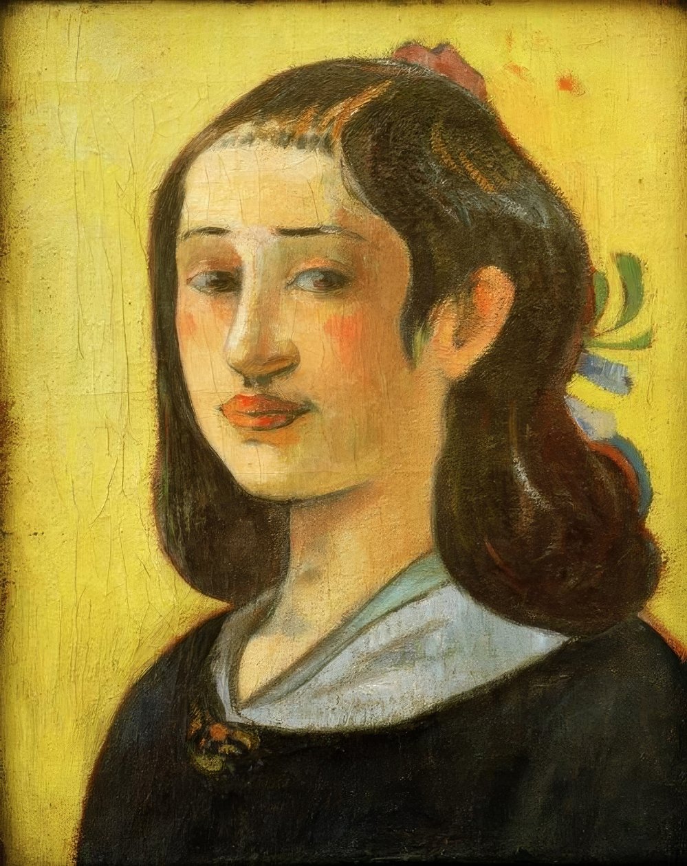 Modré látkové torzo od Felix Edouard Vallotton