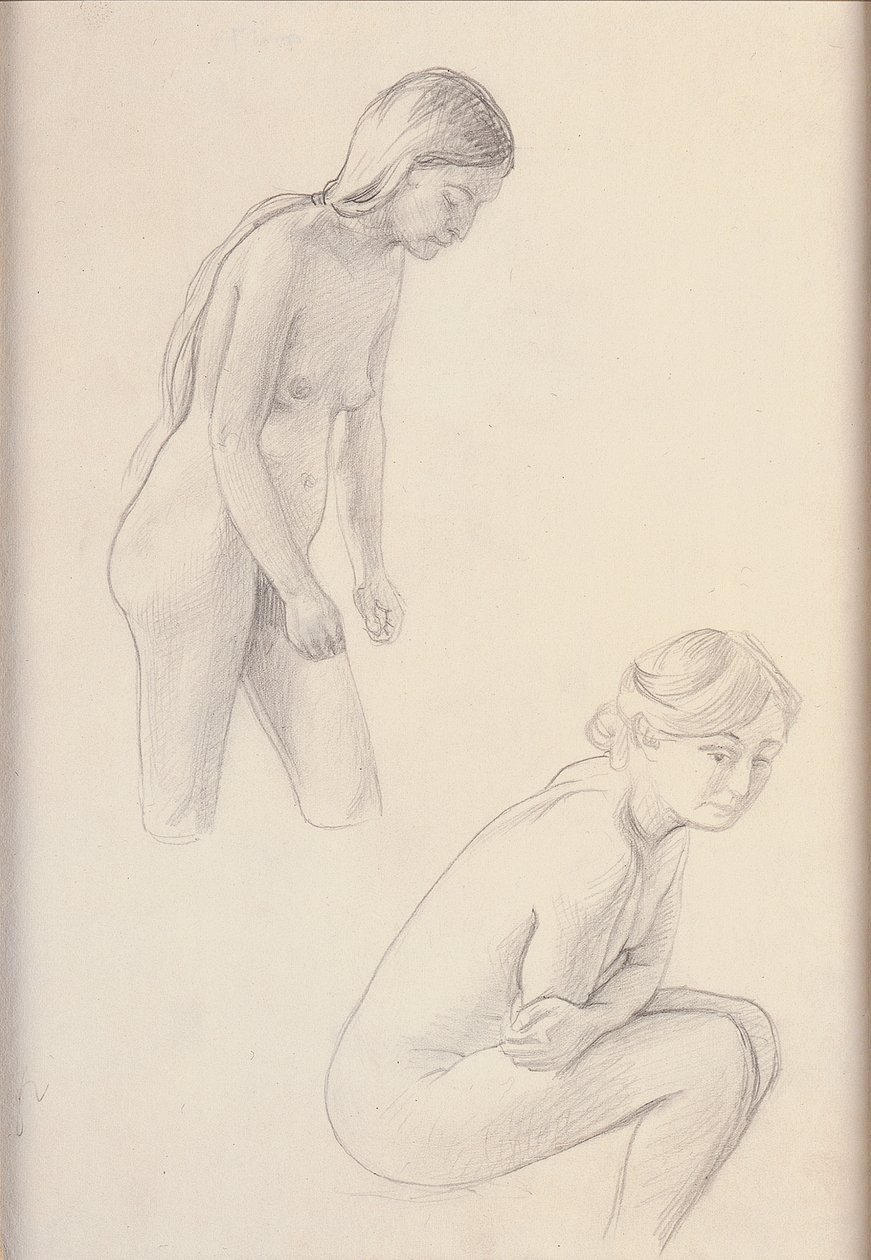 Dva akty od Felix Edouard Vallotton