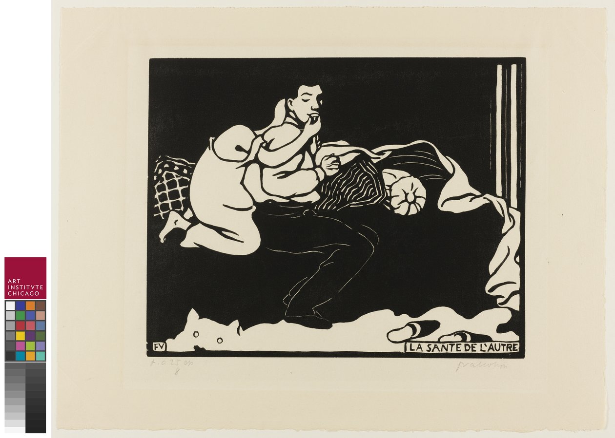 Neznámý obrázek od Felix Edouard Vallotton