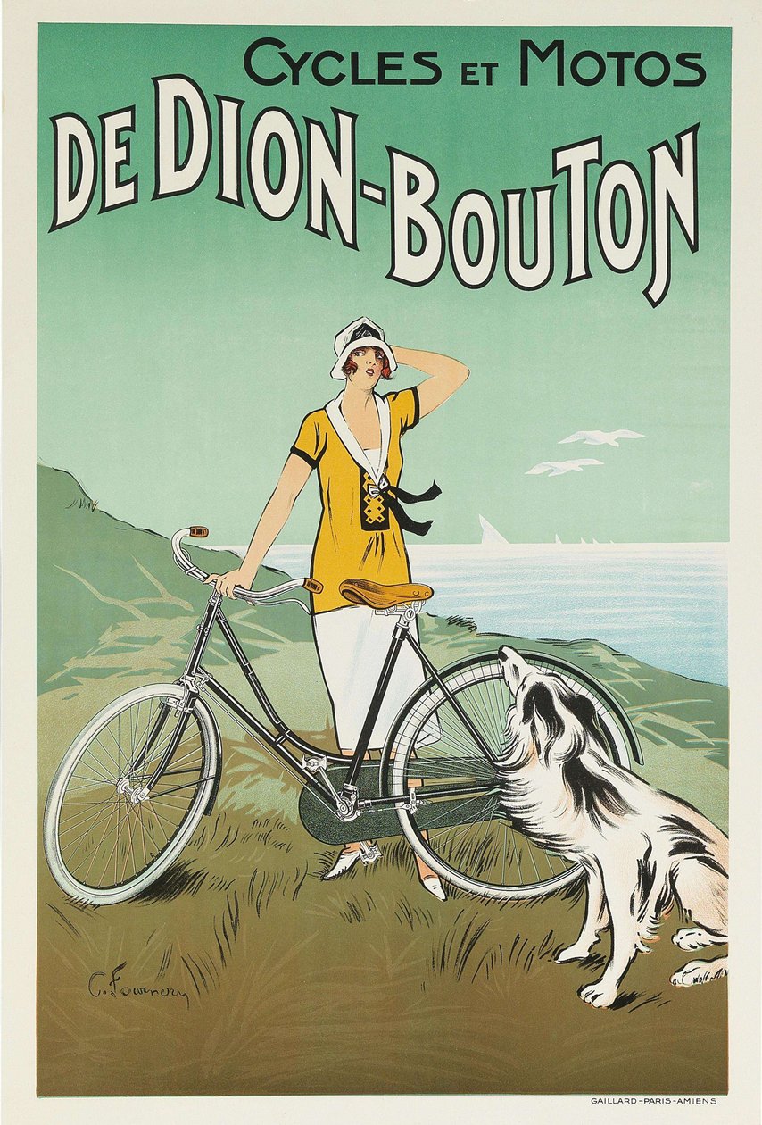 Dion-Bouton Cycles and Motocycles, 20. léta 20. století. od Felix Fournery