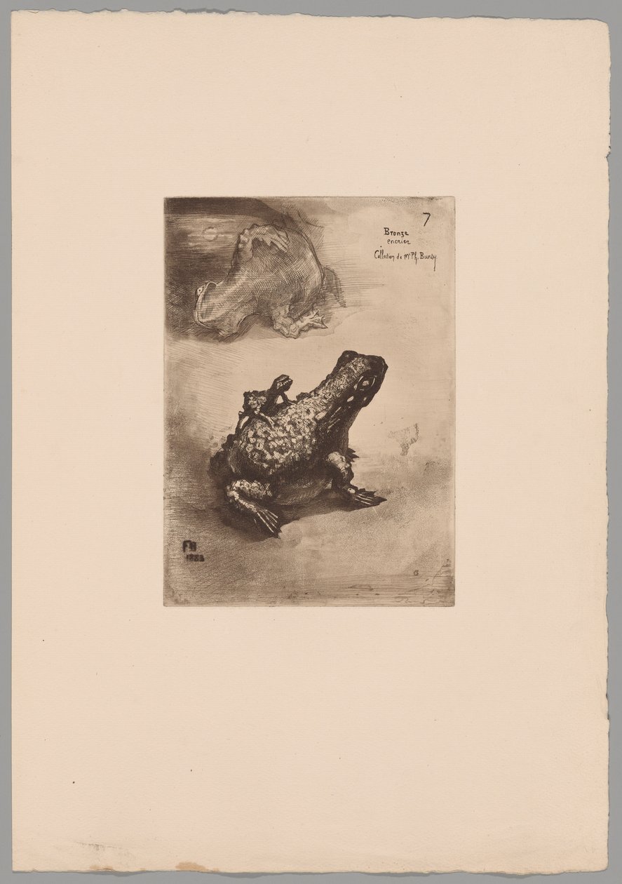 Japonismus od Felix Hilaire Buhot