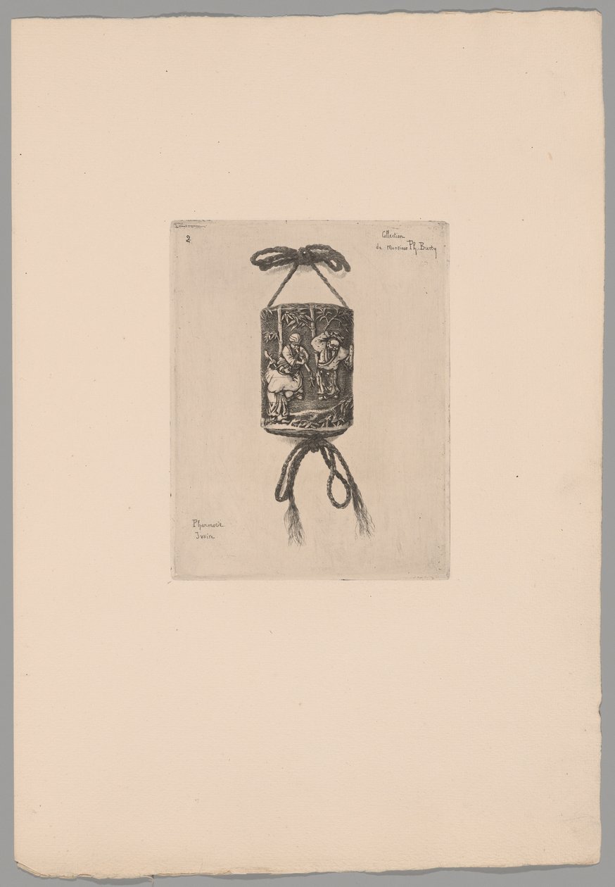 Japonismus od Felix Hilaire Buhot