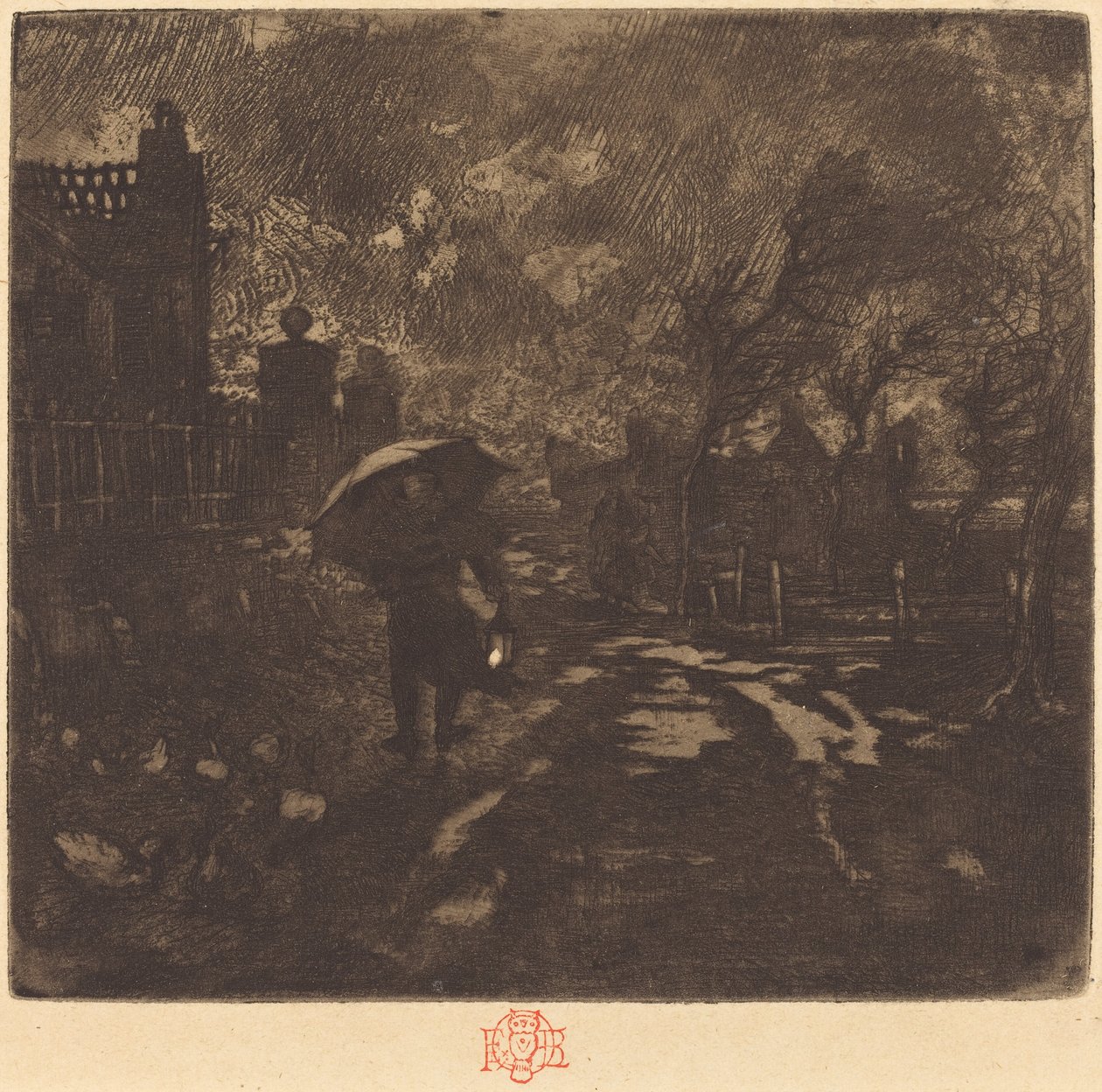 Angelus od Felix Hilaire Buhot