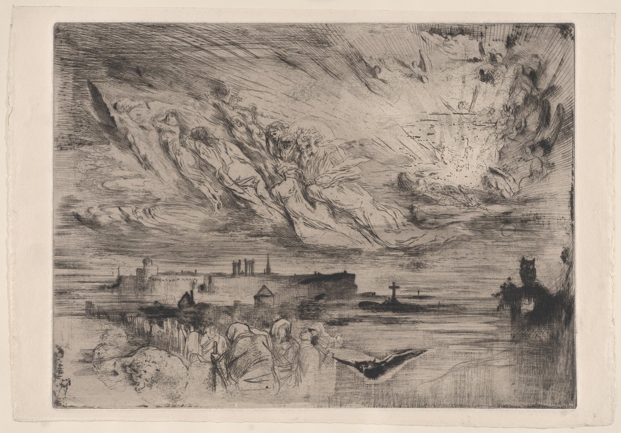 Duchové mrtvých měst Duchové mrtvých měst, 1860-98. od Felix Hilaire Buhot