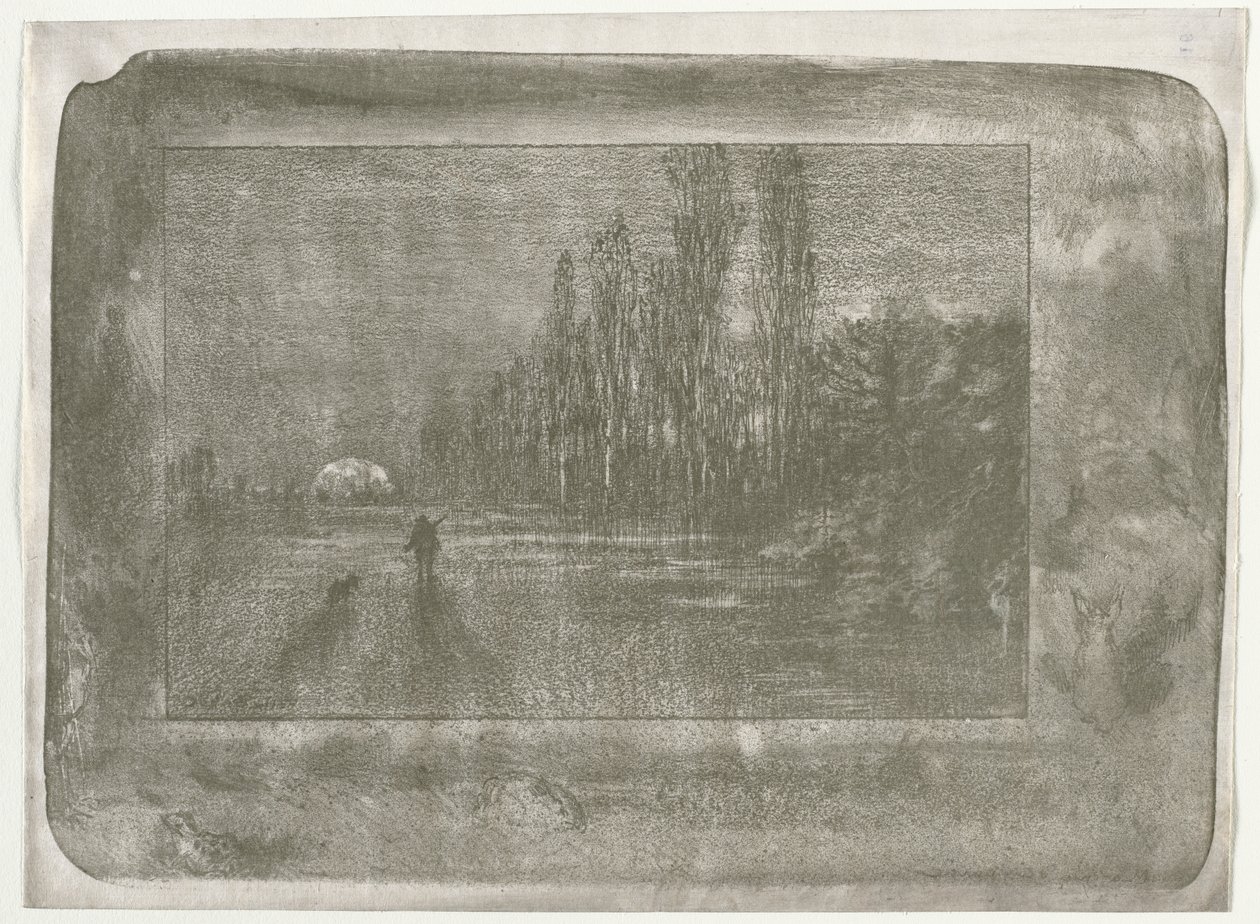 Malý lovec, 1892. od Felix Hilaire Buhot