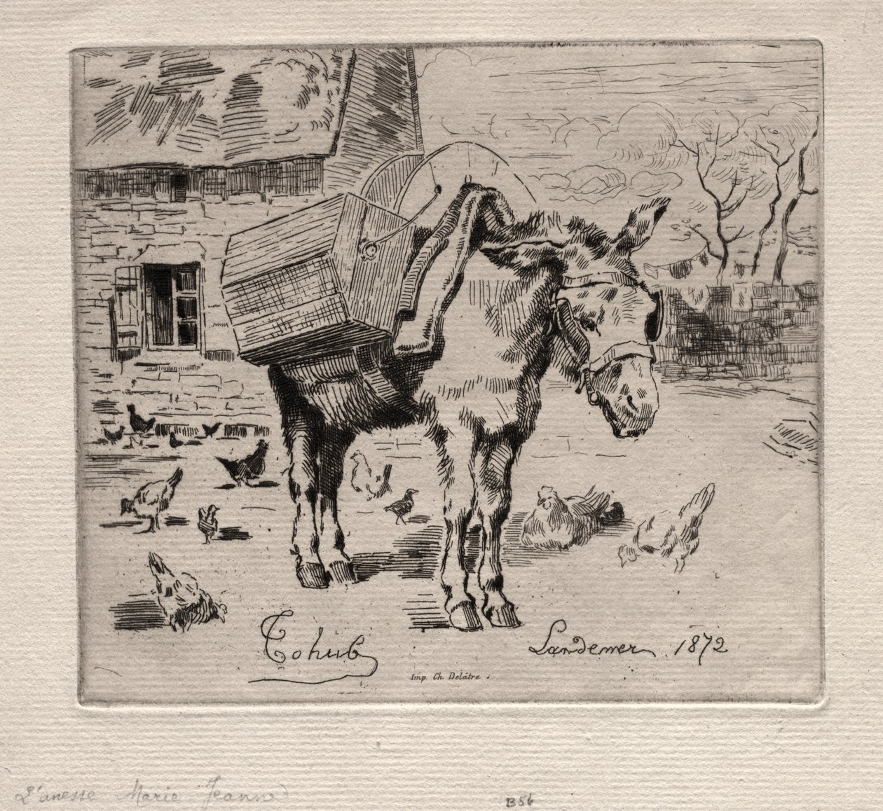 Mezek, Marie-Jeanne od Felix Hilaire Buhot