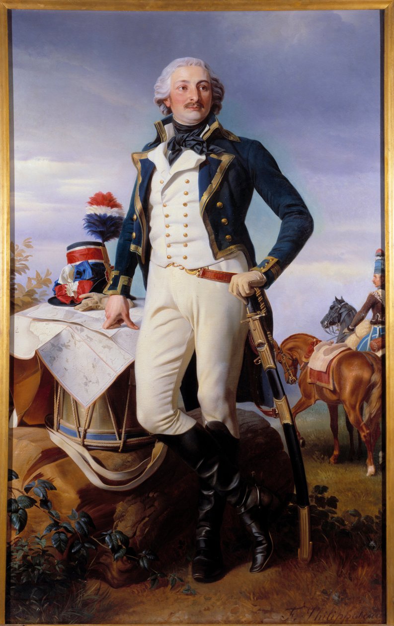 Portrét Auguste Marie-Henri Picot, markýze z Dampierre od Felix Philippoteaux