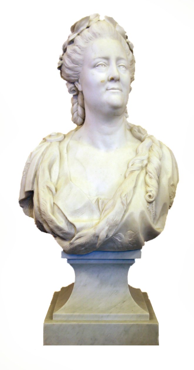 Busta Kateřiny Veliké, císařovny Ruska, 1786. od Feodosy Shchedrin