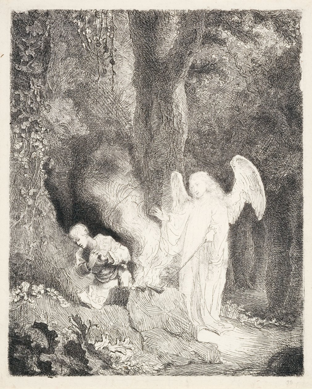 Gedeonova oběť, kolem 1642-43 od Ferdinand Bol
