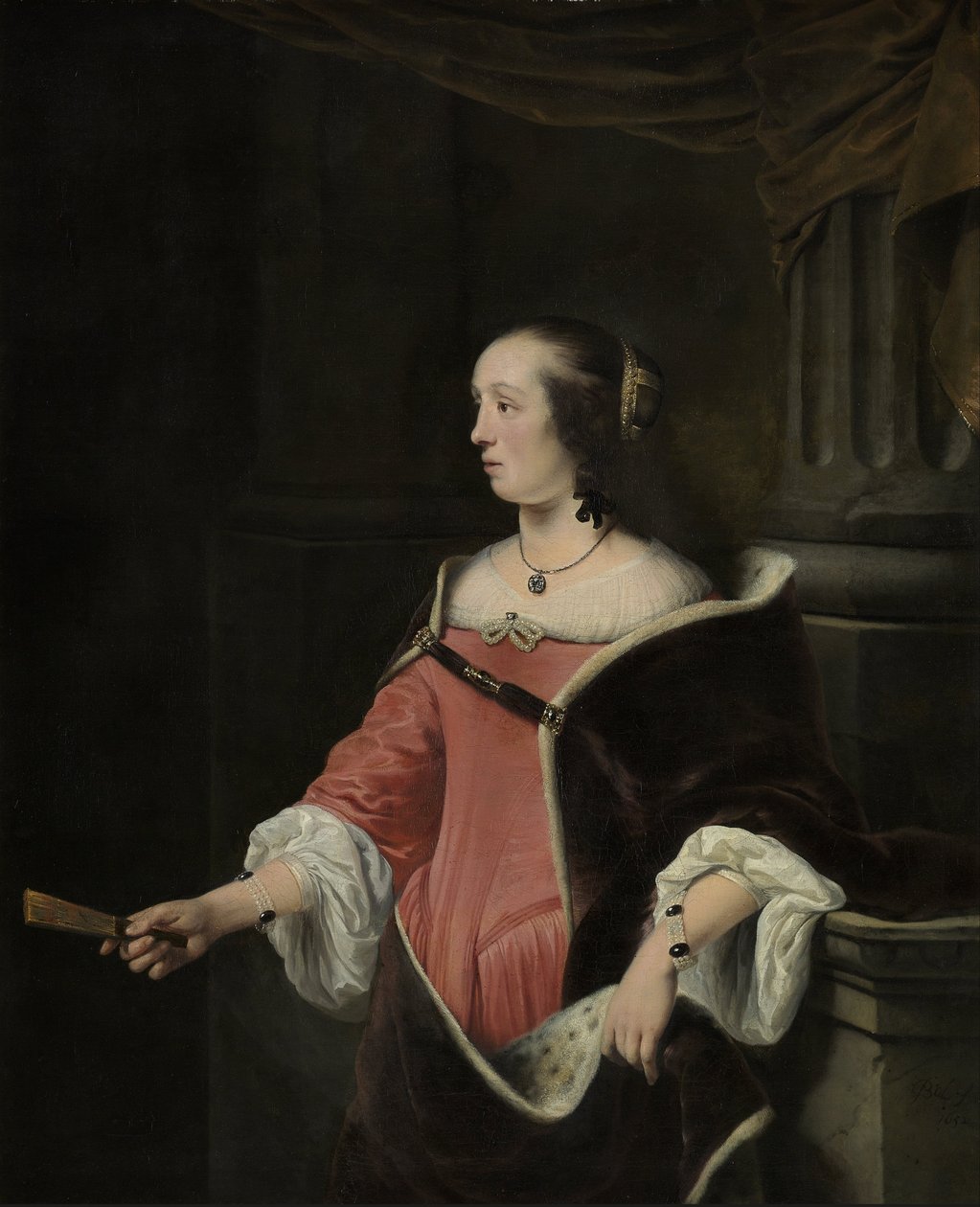 Portrét dámy od Ferdinand Bol