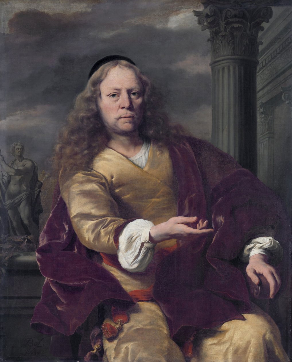 Portrét muže od Ferdinand Bol