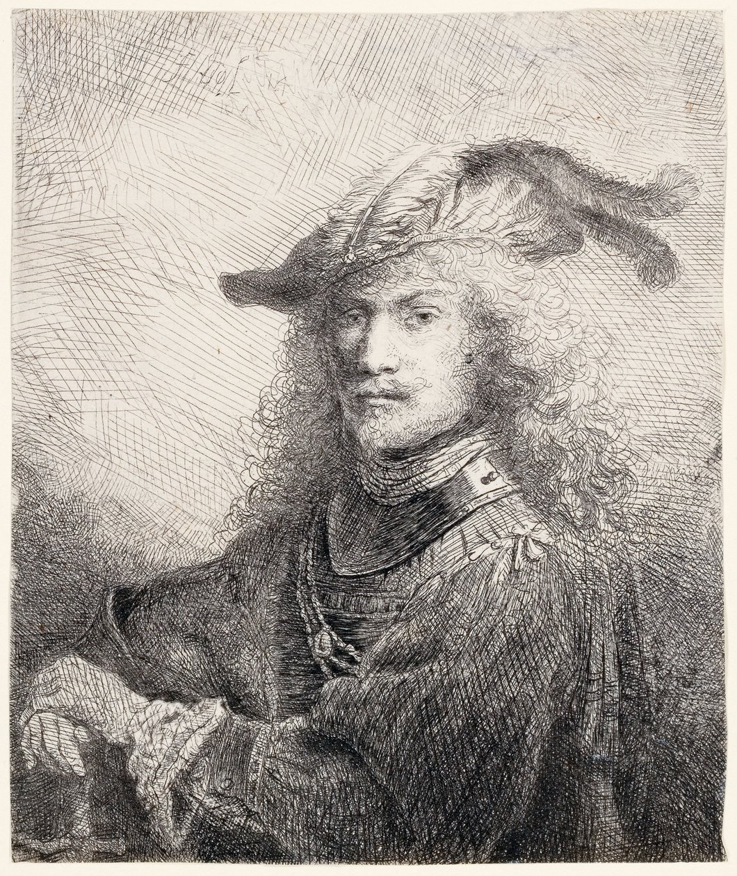 Portrét důstojníka, 1642 od Ferdinand Bol