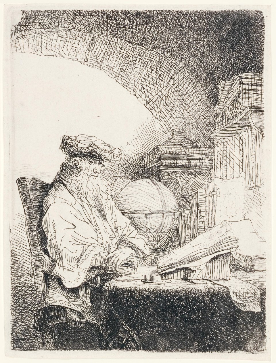 The Astrolog, c.1643-45 od Ferdinand Bol