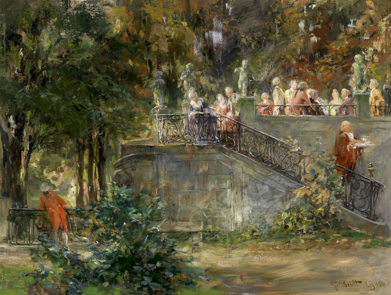 Zahradní slavnost od Ferdinand Brutt