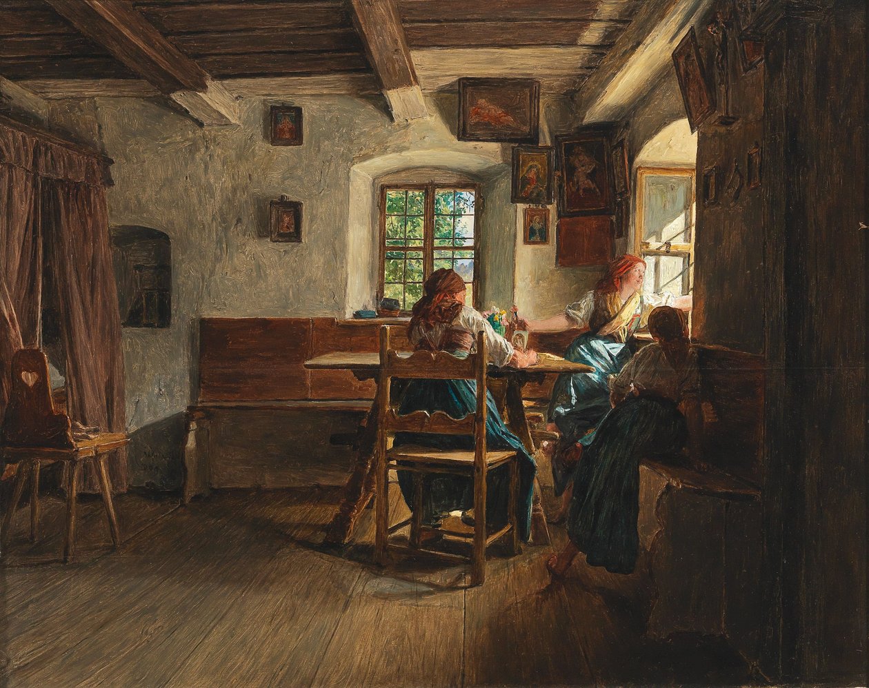 Sbohem od Ferdinand Georg Waldmuller