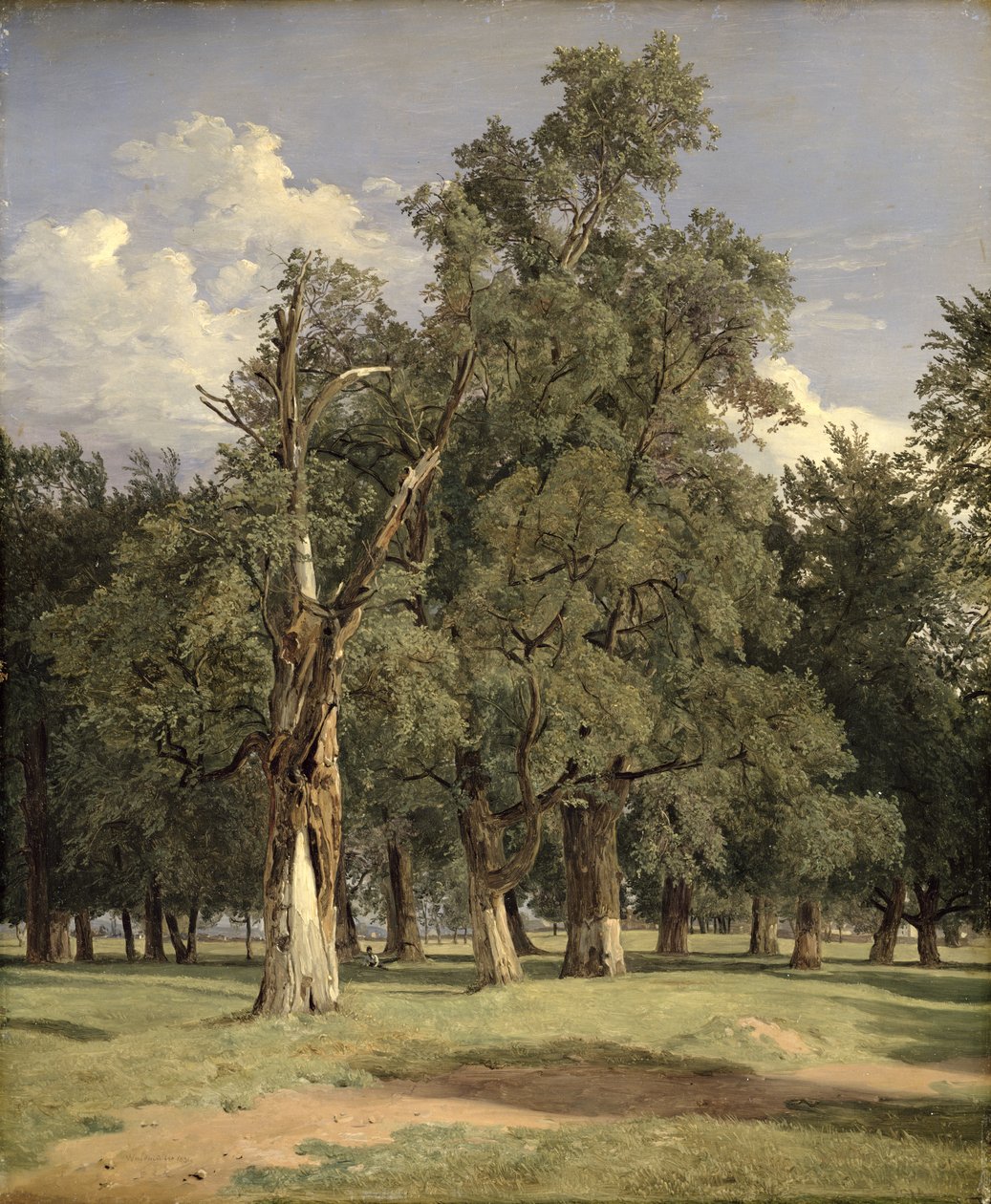Jilmy v Prátru, 1831 od Ferdinand Georg Waldmuller
