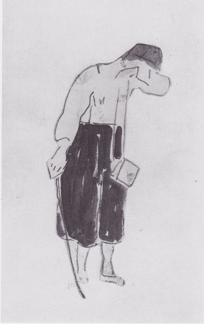 Sbohem ženská postava 2 od Ferdinand Hodler