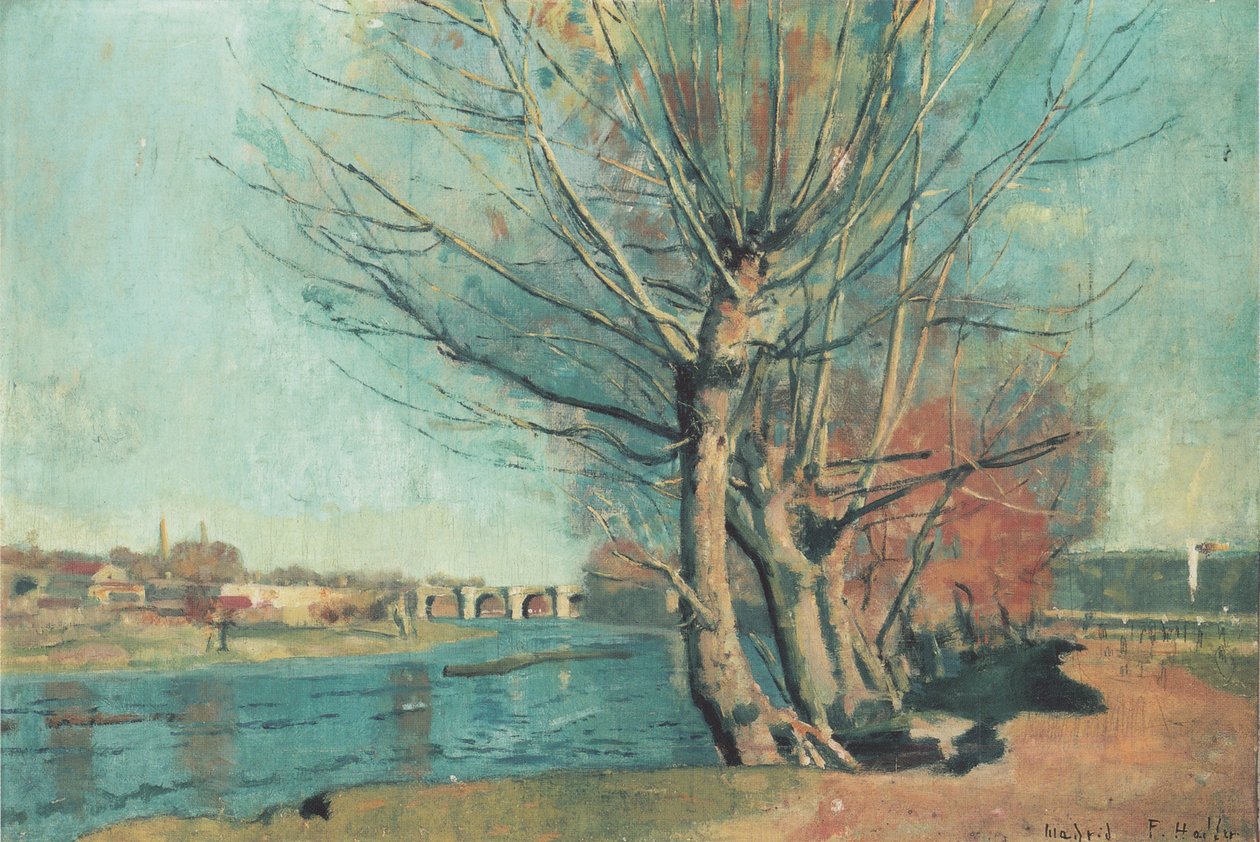 Jsem Ufer des Manzanares od Ferdinand Hodler