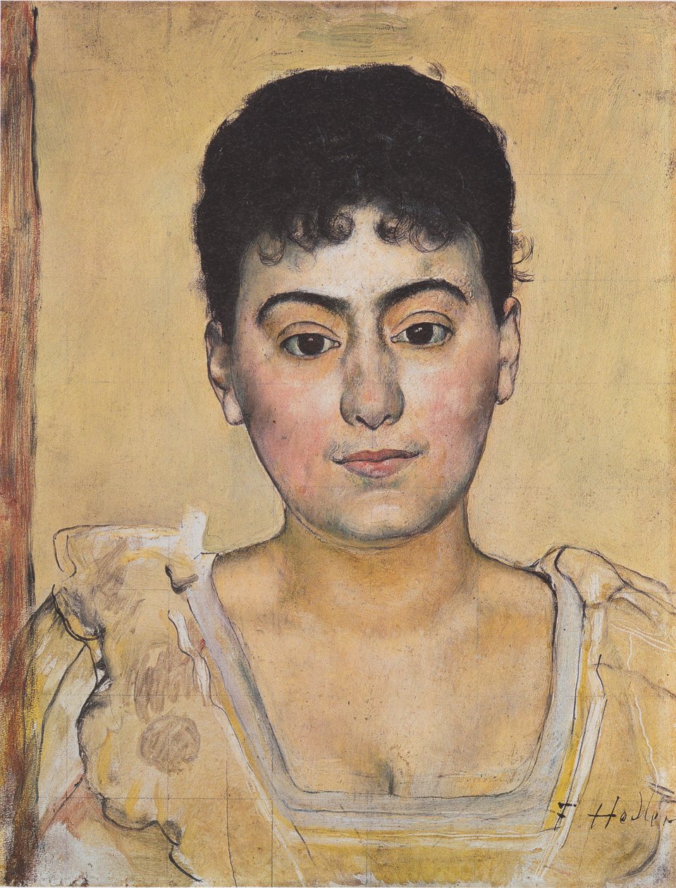 Portrét Madame de R. od Ferdinand Hodler