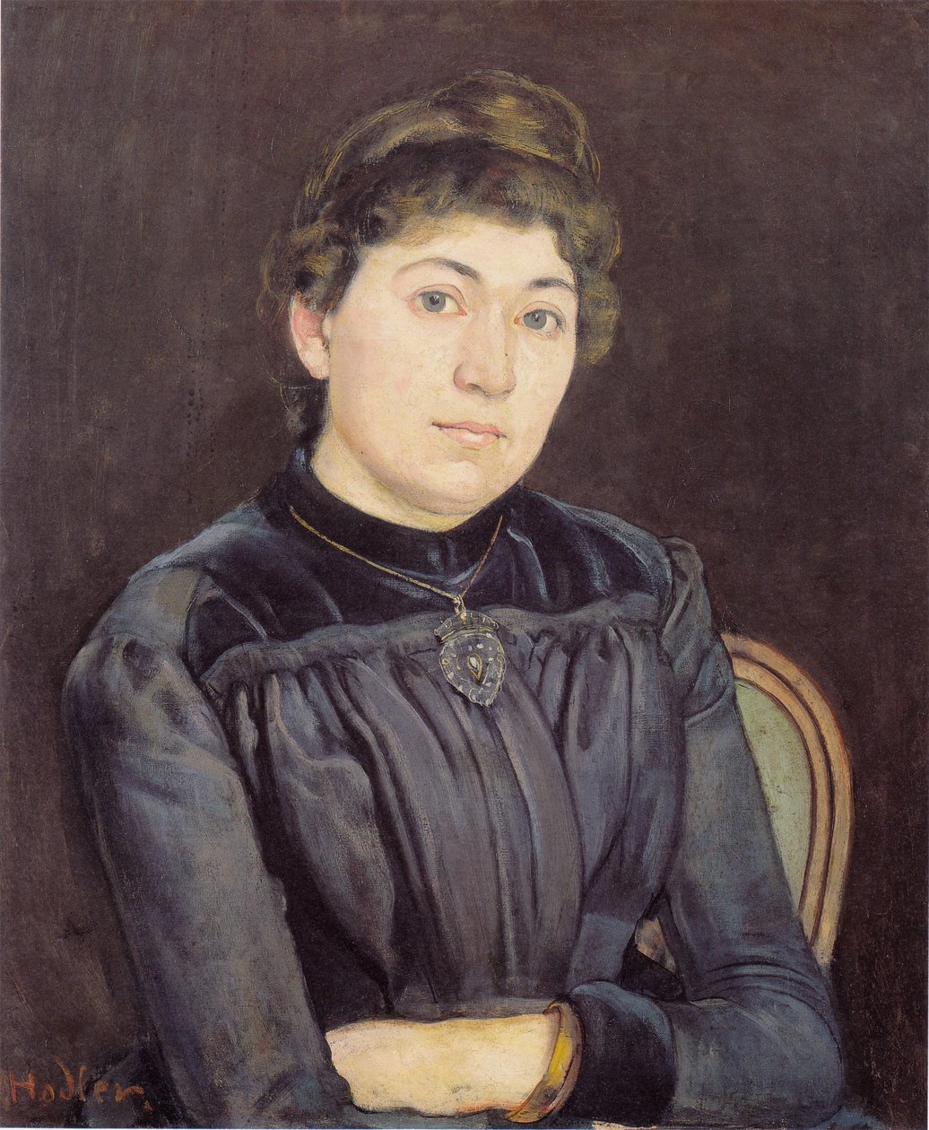Portrét mladé ženy od Ferdinand Hodler