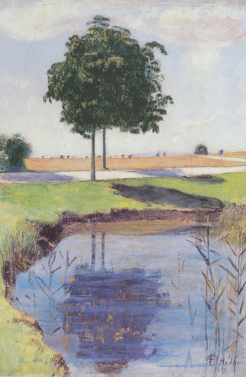 Kaštany od Ferdinand Hodler