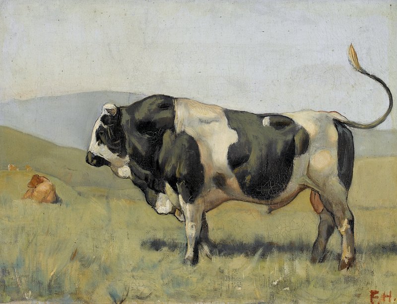 Býk Freiburg od Ferdinand Hodler