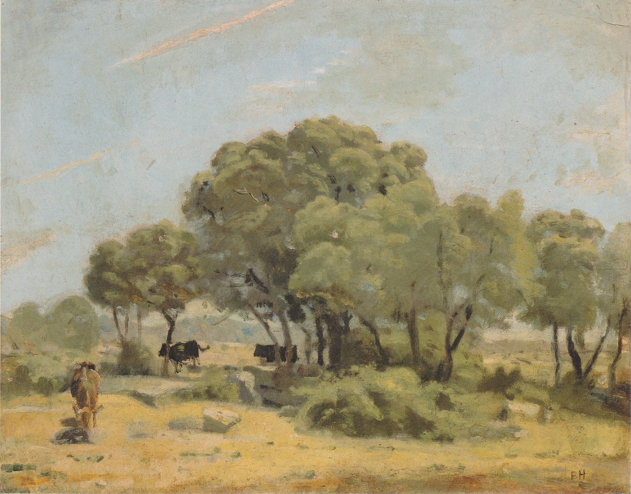 Olivovníky ve Španělsku od Ferdinand Hodler