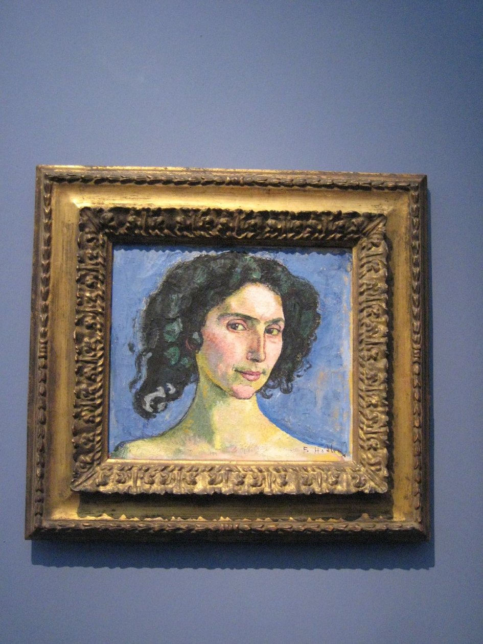 Portrét tanečnice Giulie Leonardi. od Ferdinand Hodler