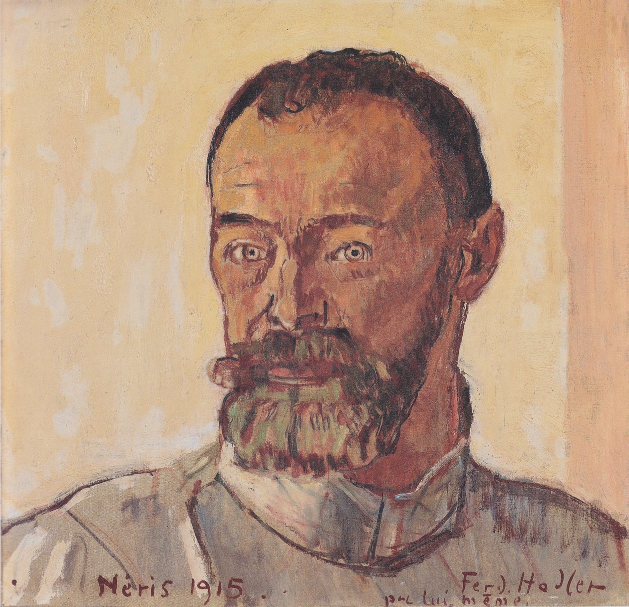 Autoportrét od Nérise od Ferdinand Hodler