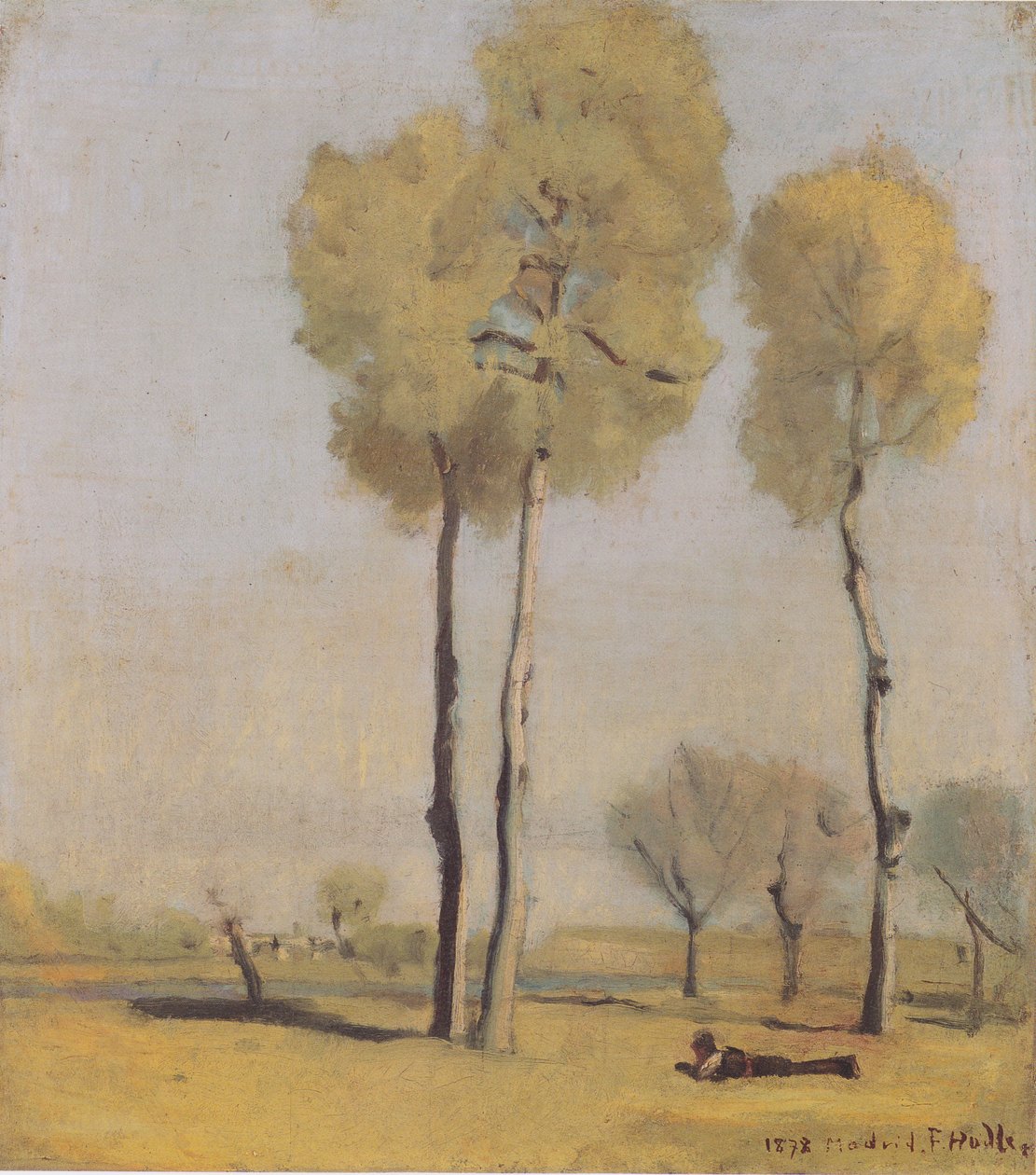 Španělský venkov od Ferdinand Hodler